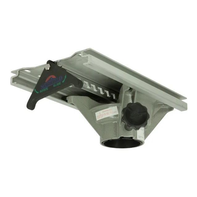 1100930-A1 – SPRINGFIELD Boat Seat Mount, Fits 2-7/8 Inch Diameter Post Telescoping Handle 360 Degree Tilt Angle Alum...